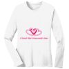 1-DAY RUSH NO MINIMUM Ladies Long Sleeve Crew Neck T-Shirt Thumbnail