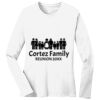 1-DAY RUSH NO MINIMUM Ladies Long Sleeve Crew Neck T-Shirt Thumbnail