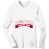 1-DAY RUSH NO MINIMUM Ladies Long Sleeve Crew Neck T-Shirt Thumbnail