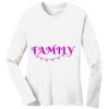 1-DAY RUSH NO MINIMUM Ladies Long Sleeve Crew Neck T-Shirt Thumbnail