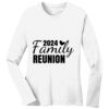 1-DAY RUSH NO MINIMUM Ladies Long Sleeve Crew Neck T-Shirt Thumbnail