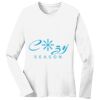 1-DAY RUSH NO MINIMUM Ladies Long Sleeve Crew Neck T-Shirt Thumbnail