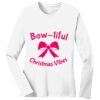 1-DAY RUSH NO MINIMUM Ladies Long Sleeve Crew Neck T-Shirt Thumbnail
