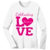 1-DAY RUSH NO MINIMUM Ladies Long Sleeve Crew Neck T-Shirt Thumbnail