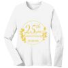 1-DAY RUSH NO MINIMUM Ladies Long Sleeve Crew Neck T-Shirt Thumbnail