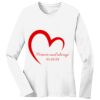 1-DAY RUSH NO MINIMUM Ladies Long Sleeve Crew Neck T-Shirt Thumbnail