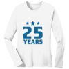 1-DAY RUSH NO MINIMUM Ladies Long Sleeve Crew Neck T-Shirt Thumbnail