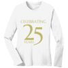 1-DAY RUSH NO MINIMUM Ladies Long Sleeve Crew Neck T-Shirt Thumbnail