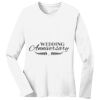 1-DAY RUSH NO MINIMUM Ladies Long Sleeve Crew Neck T-Shirt Thumbnail