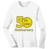 1-DAY RUSH NO MINIMUM Ladies Long Sleeve Crew Neck T-Shirt Thumbnail