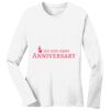 1-DAY RUSH NO MINIMUM Ladies Long Sleeve Crew Neck T-Shirt Thumbnail