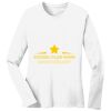 1-DAY RUSH NO MINIMUM Ladies Long Sleeve Crew Neck T-Shirt Thumbnail