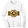 1-DAY RUSH NO MINIMUM Ladies Long Sleeve Crew Neck T-Shirt Thumbnail