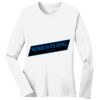 1-DAY RUSH NO MINIMUM Ladies Long Sleeve Crew Neck T-Shirt Thumbnail