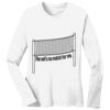 1-DAY RUSH NO MINIMUM Ladies Long Sleeve Crew Neck T-Shirt Thumbnail