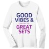 1-DAY RUSH NO MINIMUM Ladies Long Sleeve Crew Neck T-Shirt Thumbnail