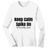 1-DAY RUSH NO MINIMUM Ladies Long Sleeve Crew Neck T-Shirt Thumbnail