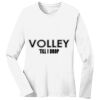 1-DAY RUSH NO MINIMUM Ladies Long Sleeve Crew Neck T-Shirt Thumbnail