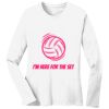 1-DAY RUSH NO MINIMUM Ladies Long Sleeve Crew Neck T-Shirt Thumbnail