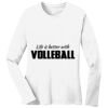 1-DAY RUSH NO MINIMUM Ladies Long Sleeve Crew Neck T-Shirt Thumbnail