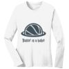 1-DAY RUSH NO MINIMUM Ladies Long Sleeve Crew Neck T-Shirt Thumbnail