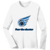 1-DAY RUSH NO MINIMUM Ladies Long Sleeve Crew Neck T-Shirt Thumbnail