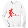 1-DAY RUSH NO MINIMUM Ladies Long Sleeve Crew Neck T-Shirt Thumbnail