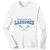 1-DAY RUSH NO MINIMUM Ladies Long Sleeve Crew Neck T-Shirt Thumbnail