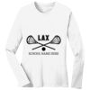 1-DAY RUSH NO MINIMUM Ladies Long Sleeve Crew Neck T-Shirt Thumbnail