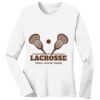 1-DAY RUSH NO MINIMUM Ladies Long Sleeve Crew Neck T-Shirt Thumbnail