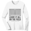 1-DAY RUSH NO MINIMUM Ladies Long Sleeve Crew Neck T-Shirt Thumbnail