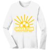 1-DAY RUSH NO MINIMUM Ladies Long Sleeve Crew Neck T-Shirt Thumbnail
