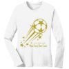 1-DAY RUSH NO MINIMUM Ladies Long Sleeve Crew Neck T-Shirt Thumbnail