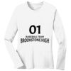 1-DAY RUSH NO MINIMUM Ladies Long Sleeve Crew Neck T-Shirt Thumbnail