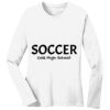 1-DAY RUSH NO MINIMUM Ladies Long Sleeve Crew Neck T-Shirt Thumbnail
