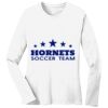 1-DAY RUSH NO MINIMUM Ladies Long Sleeve Crew Neck T-Shirt Thumbnail