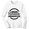 1-DAY RUSH NO MINIMUM Ladies Long Sleeve Crew Neck T-Shirt Thumbnail