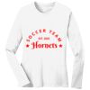 1-DAY RUSH NO MINIMUM Ladies Long Sleeve Crew Neck T-Shirt Thumbnail