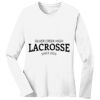 1-DAY RUSH NO MINIMUM Ladies Long Sleeve Crew Neck T-Shirt Thumbnail