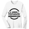 1-DAY RUSH NO MINIMUM Ladies Long Sleeve Crew Neck T-Shirt Thumbnail