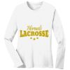 1-DAY RUSH NO MINIMUM Ladies Long Sleeve Crew Neck T-Shirt Thumbnail