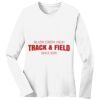 1-DAY RUSH NO MINIMUM Ladies Long Sleeve Crew Neck T-Shirt Thumbnail