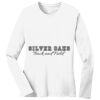 1-DAY RUSH NO MINIMUM Ladies Long Sleeve Crew Neck T-Shirt Thumbnail