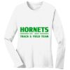1-DAY RUSH NO MINIMUM Ladies Long Sleeve Crew Neck T-Shirt Thumbnail