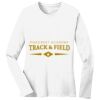 1-DAY RUSH NO MINIMUM Ladies Long Sleeve Crew Neck T-Shirt Thumbnail