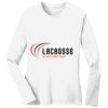 1-DAY RUSH NO MINIMUM Ladies Long Sleeve Crew Neck T-Shirt Thumbnail