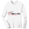 1-DAY RUSH NO MINIMUM Ladies Long Sleeve Crew Neck T-Shirt Thumbnail
