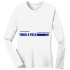 1-DAY RUSH NO MINIMUM Ladies Long Sleeve Crew Neck T-Shirt Thumbnail