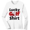 1-DAY RUSH NO MINIMUM Ladies Long Sleeve Crew Neck T-Shirt Thumbnail