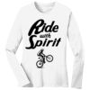 1-DAY RUSH NO MINIMUM Ladies Long Sleeve Crew Neck T-Shirt Thumbnail